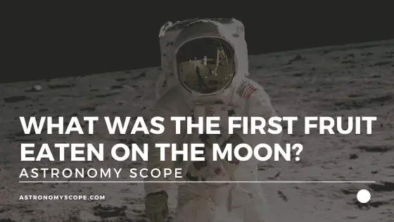 What Was The First Fruit Eaten On The Moon?