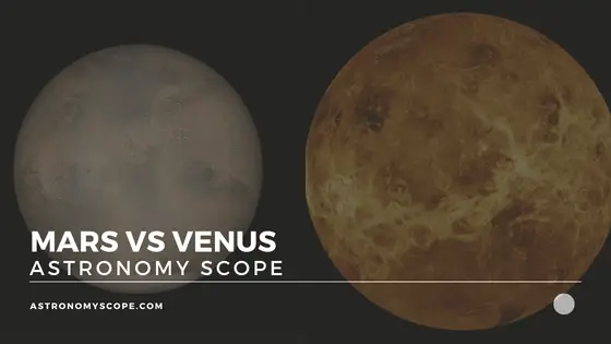 Mars vs Venus