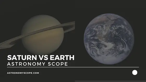 Saturn vs Earth