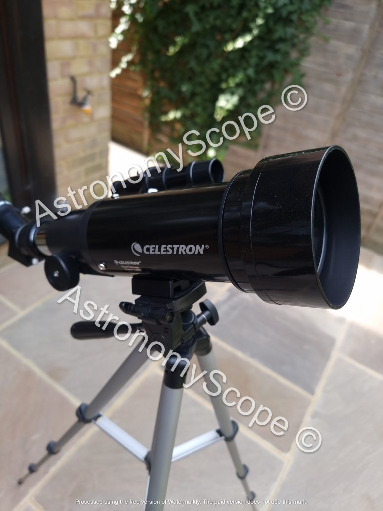 How To Set Up The Celestron Travel Scope 70 [Step By Step] » Astronomy