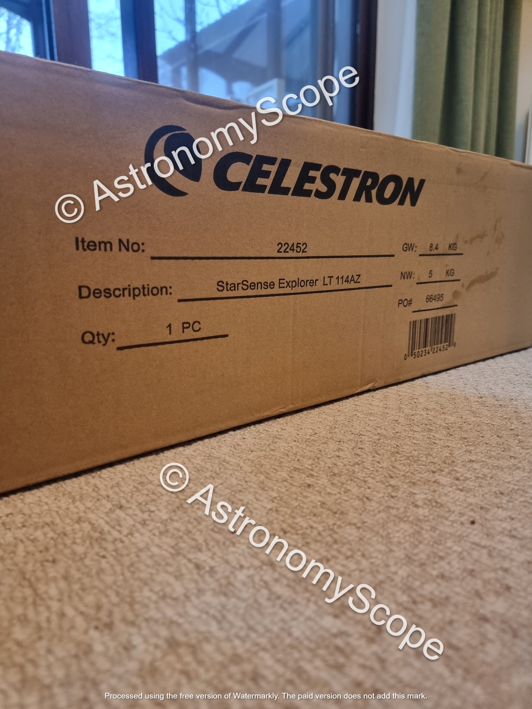 Celestron StarSense Explorer LT 114AZ Photo of Box